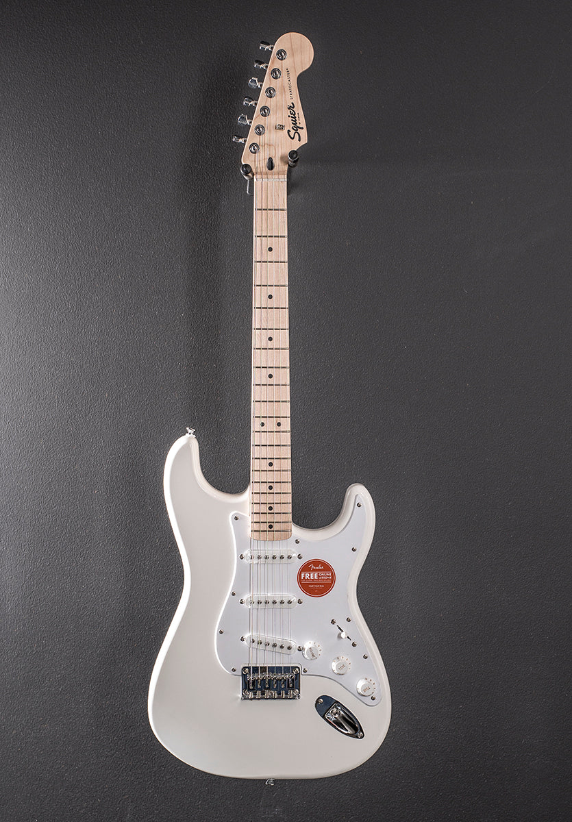 Sonic Stratocaster HT - Arctic White w/Maple - Image 3