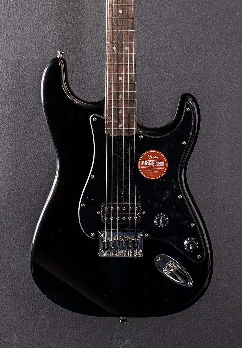Sonic Stratocaster HT H - Black w/Indian Laurel - Image 2