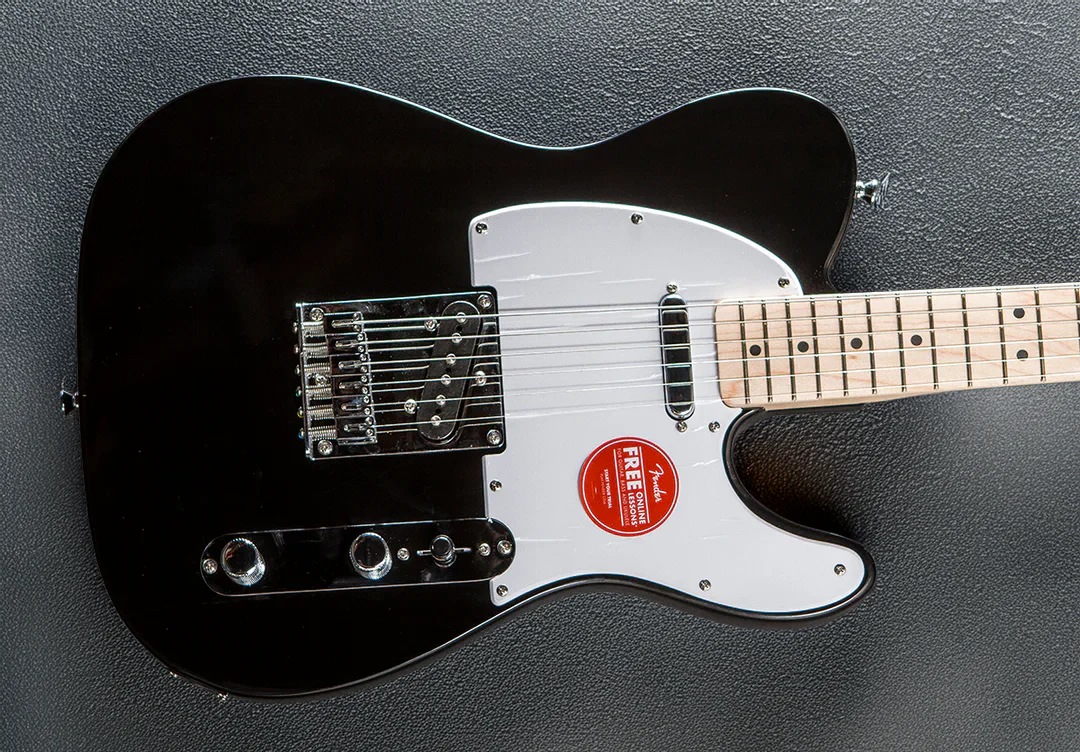 Sonic Telecaster - Black w/Maple