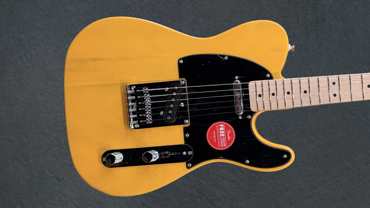Sonic Telecaster - Butterscotch Blonde w/Maple