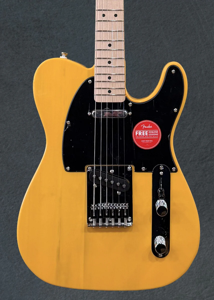 Sonic Telecaster - Butterscotch Blonde w/Maple - Image 2