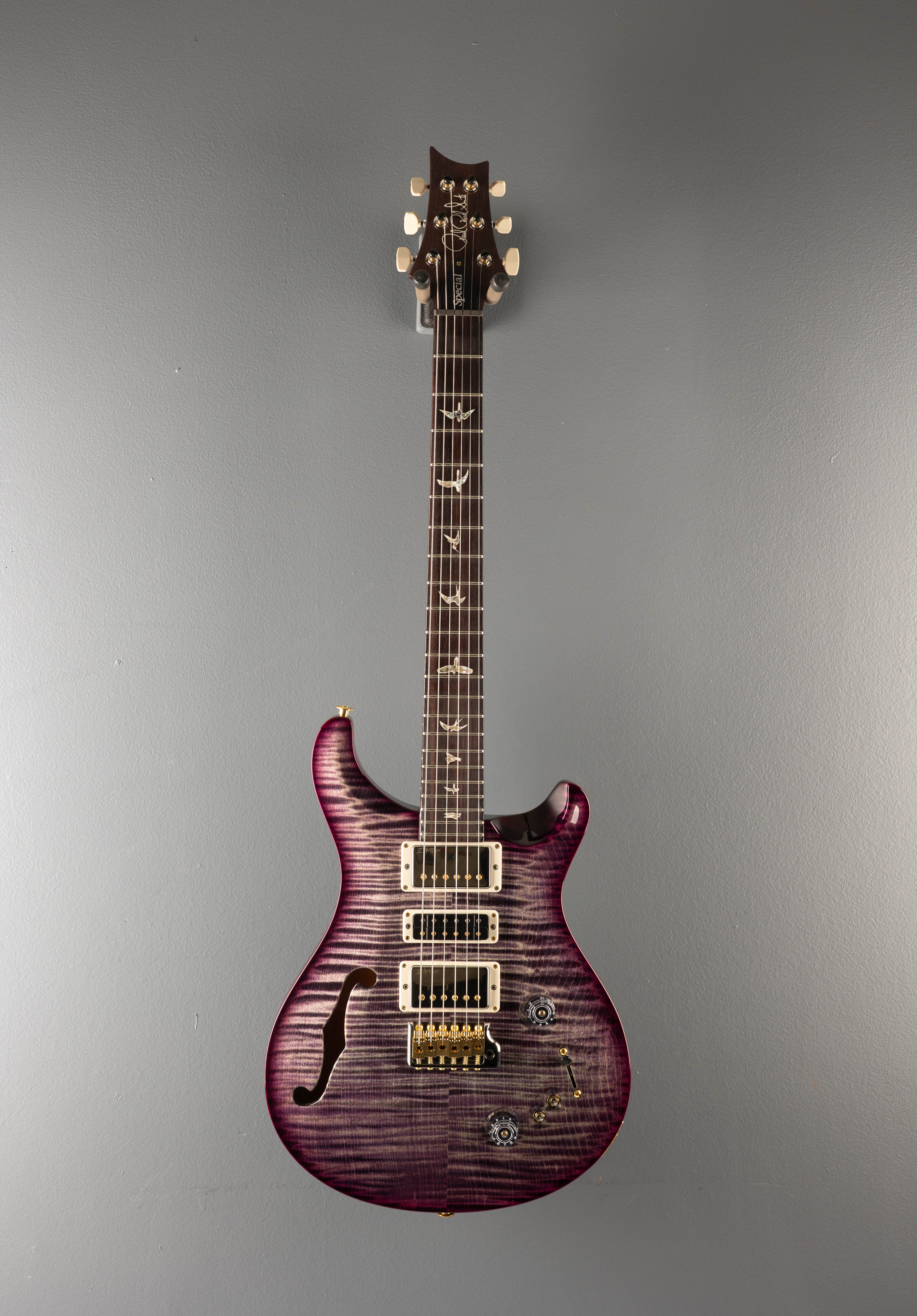 Special Semi-Hollow 10 Top - Charcoal Violet Wrap Burst - Image 3