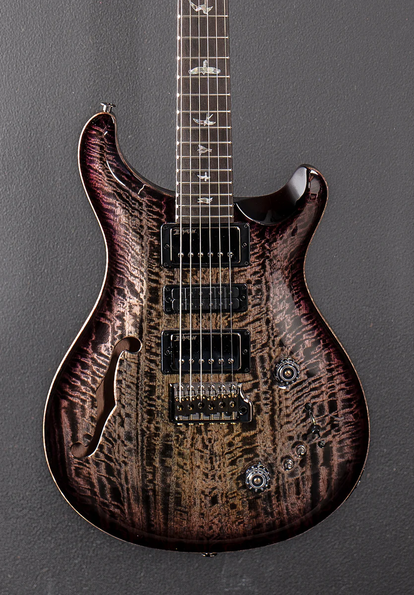 Special Semi-Hollow Mango Top Limited Edition - Charcoal Purple Burst - Image 2