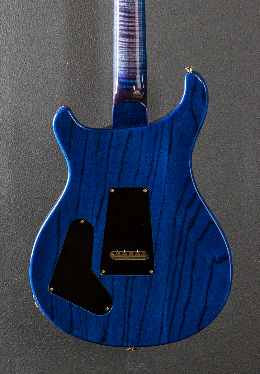 Special Semi-Hollow Wood Library Limited - Dark Aquableux Purple Burst w/Swamp Ash - Image 4