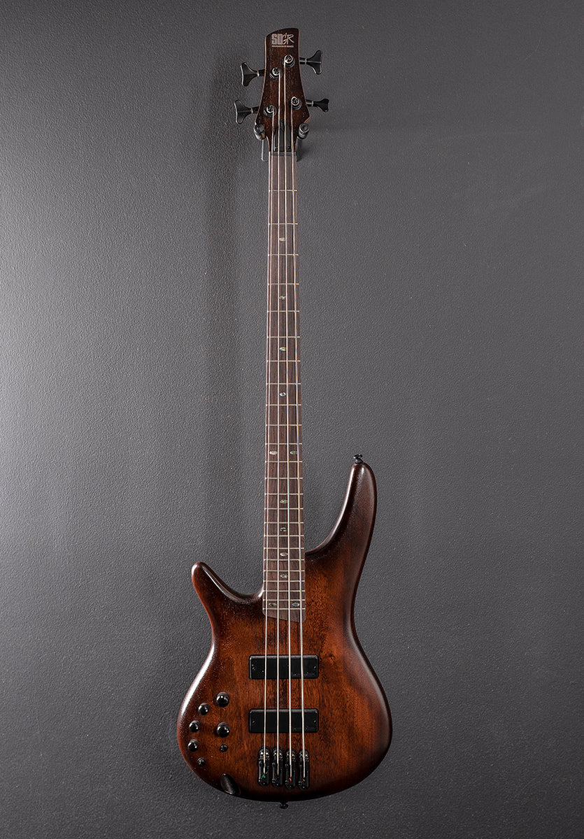 SR500A Bass Left Hand - Mahogany Brown Burst Low Gloss - Image 3