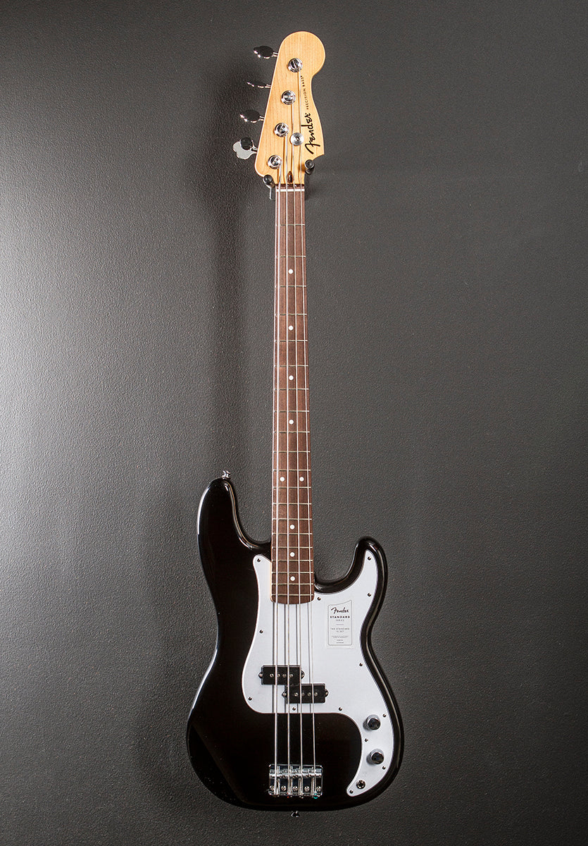 Standard Precision Bass - Black w/Indian Laurel - Image 3