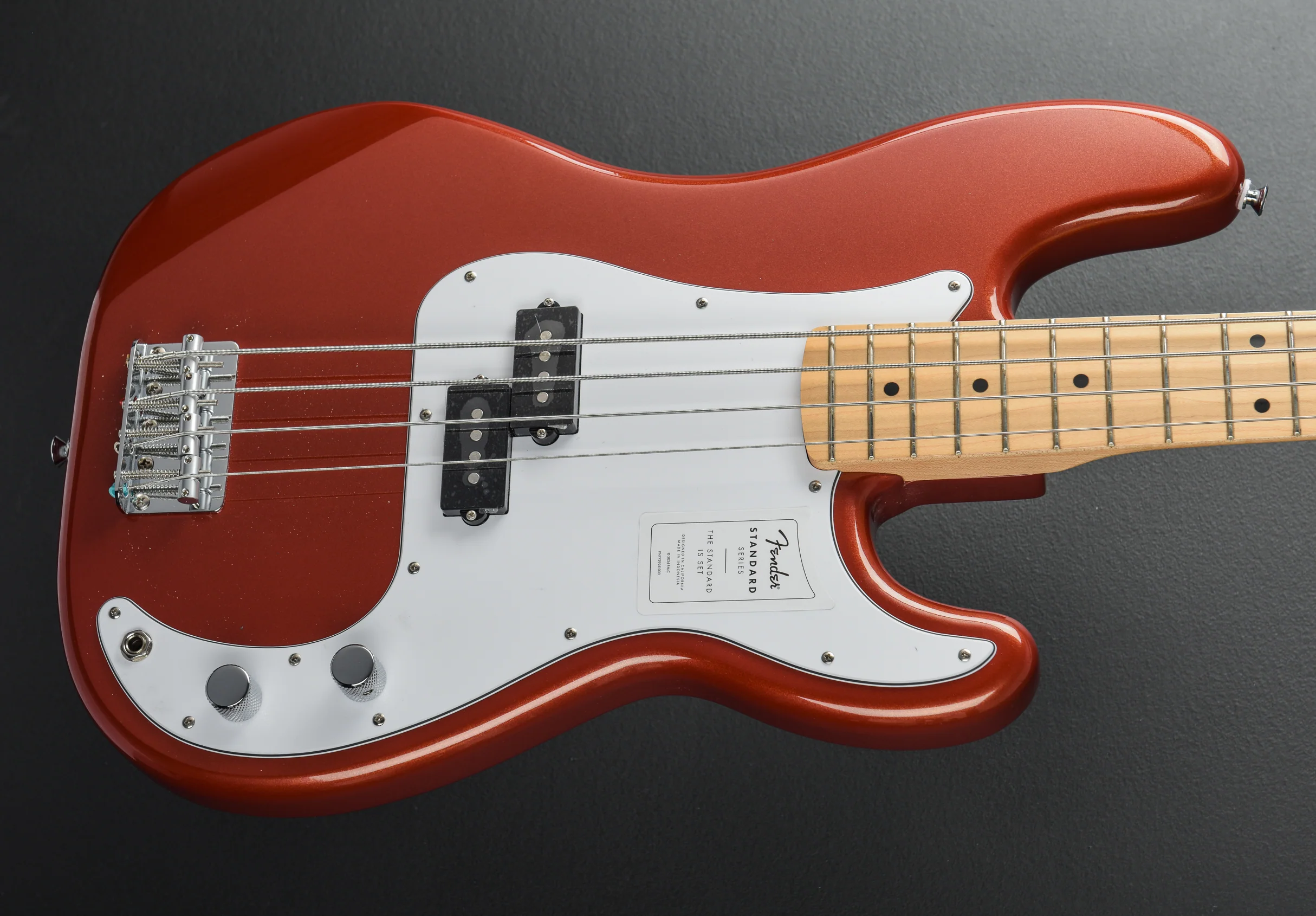 Standard Precision Bass - Candy Cola w/Maple