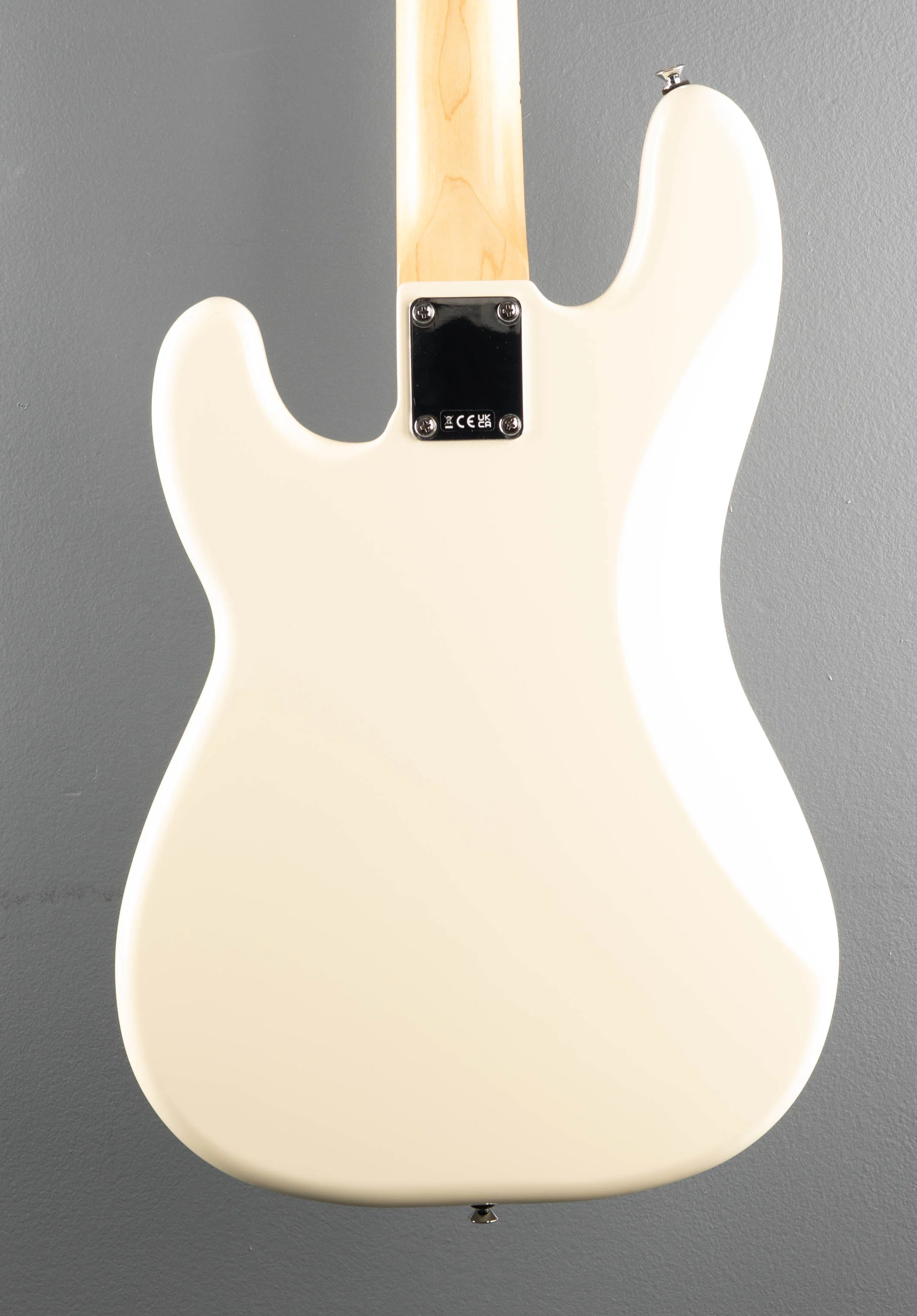 Standard Precision Bass - Olympic White w/Maple - Image 5