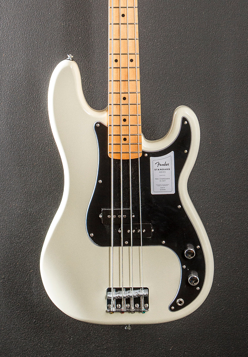 Standard Precision Bass - Olympic White w/Maple - Image 2