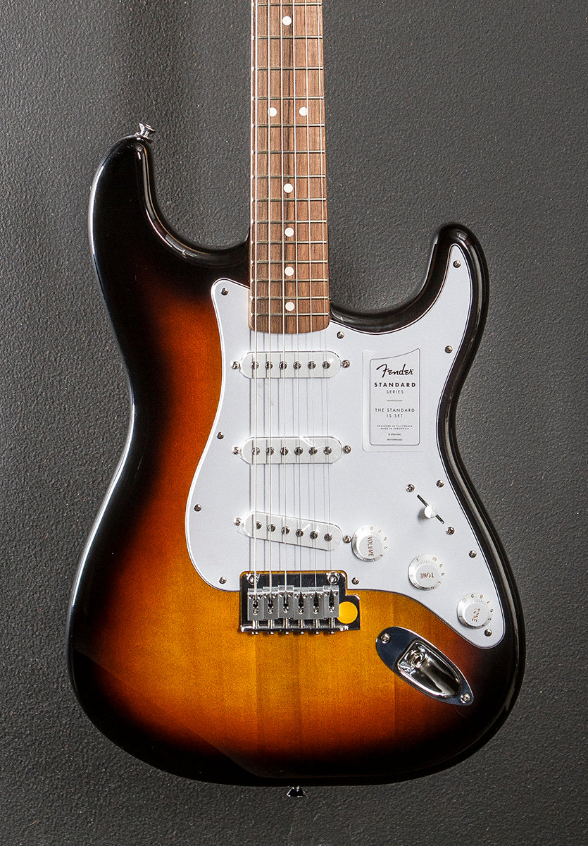 Standard Stratocaster - 3 Color Sunburst w/Indian Laurel - Image 2