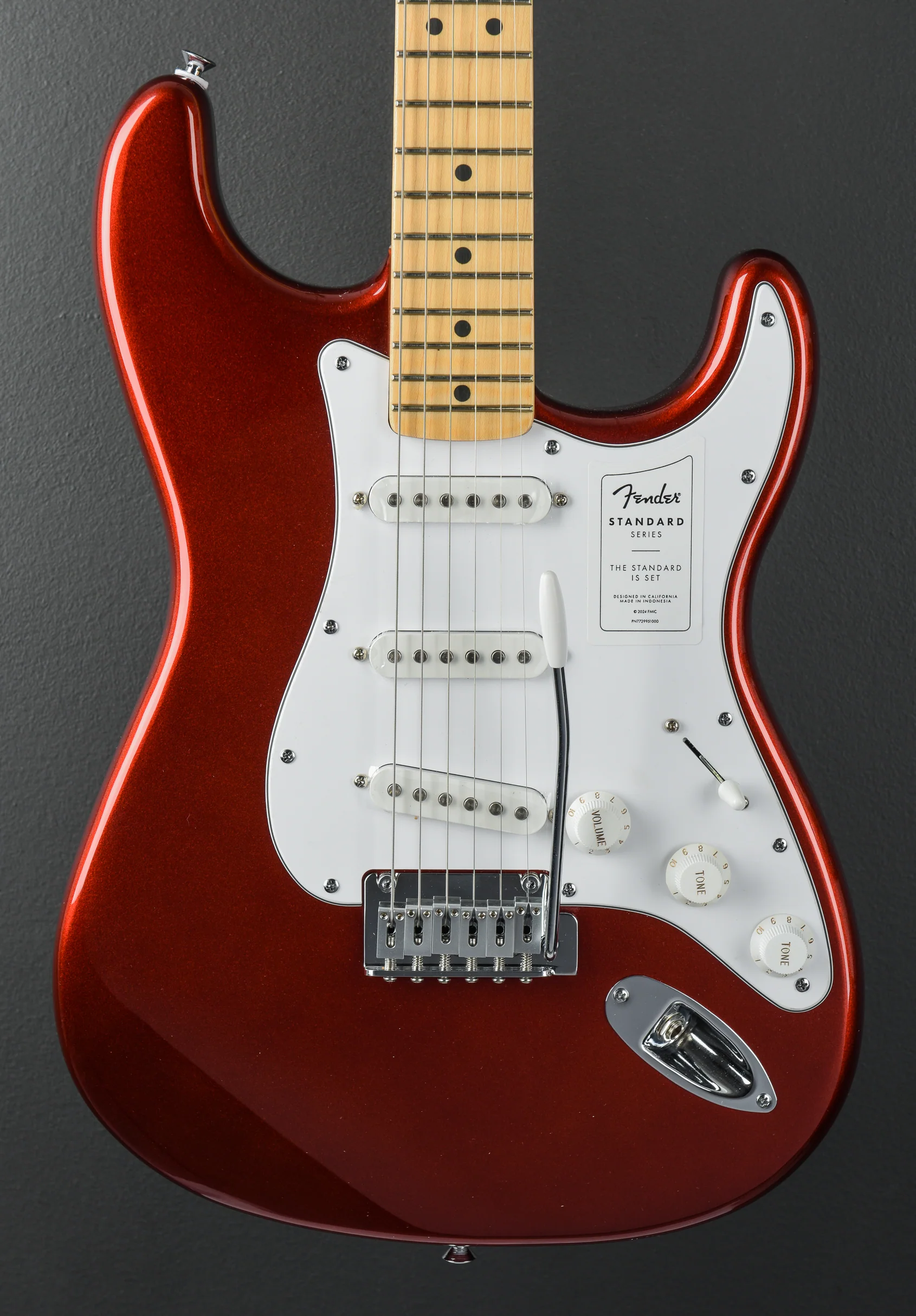 Standard Stratocaster -  Candy Cola w/Maple - Image 2