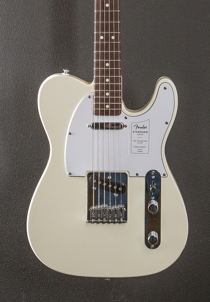 Standard Telecaster - Olympic White w/Indian Laurel - Image 2