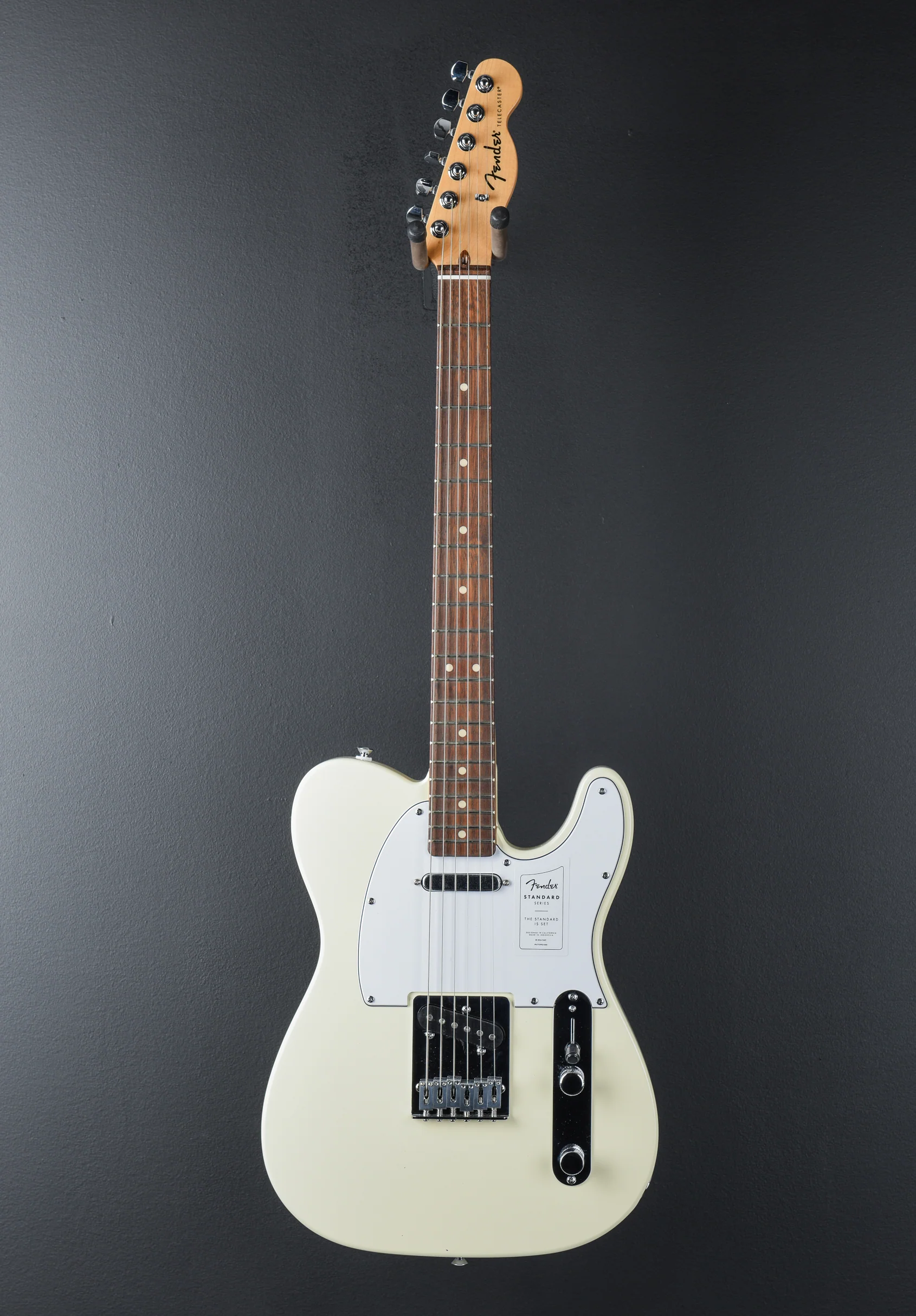 Standard Telecaster - Olympic White w/Indian Laurel - Image 3
