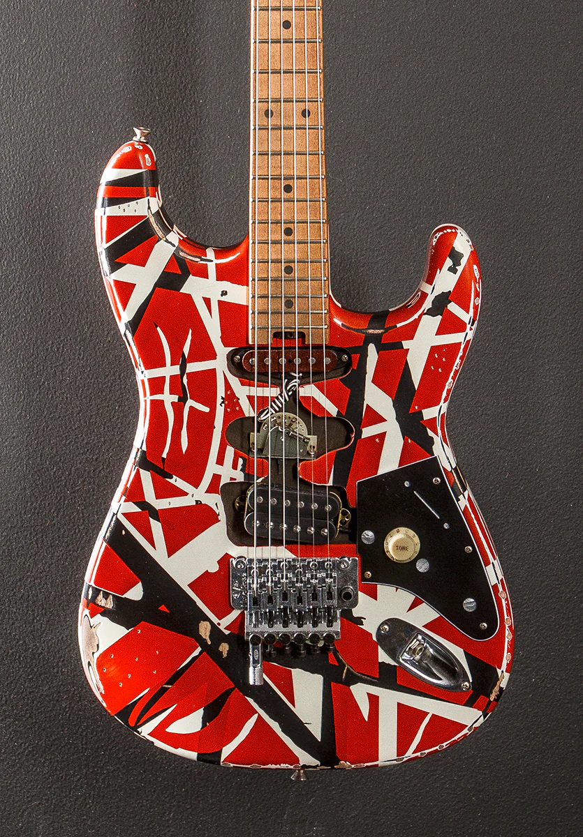 Striped Series Frankenstein Frankie - Red w/Black and White Stripes - Image 2