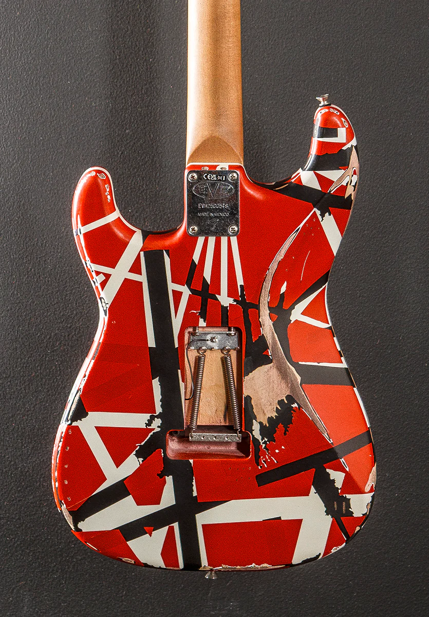Striped Series Frankenstein Frankie - Red w/Black and White Stripes - Image 4