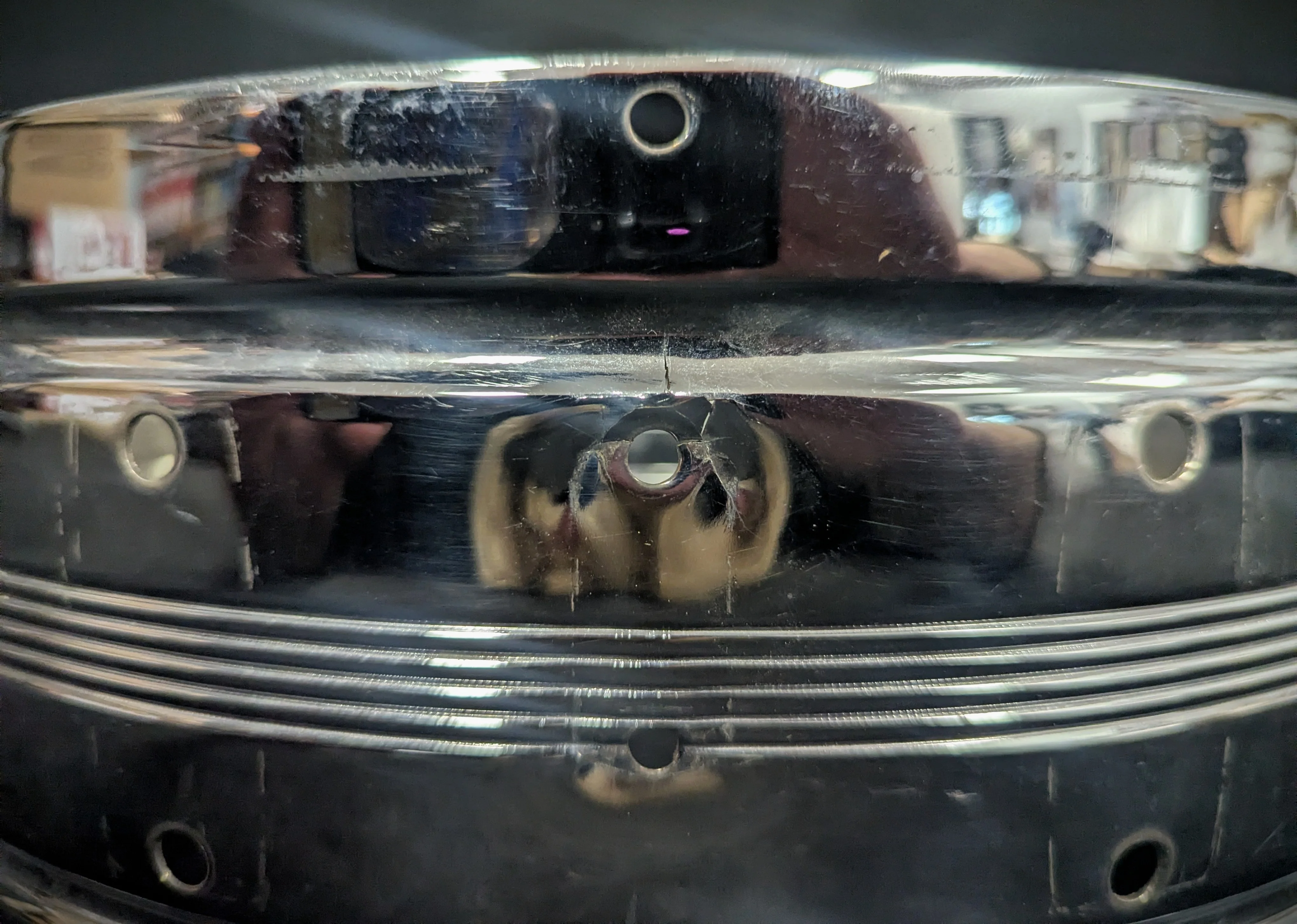 Stripped Brass 10-Lug Shell - Image 3