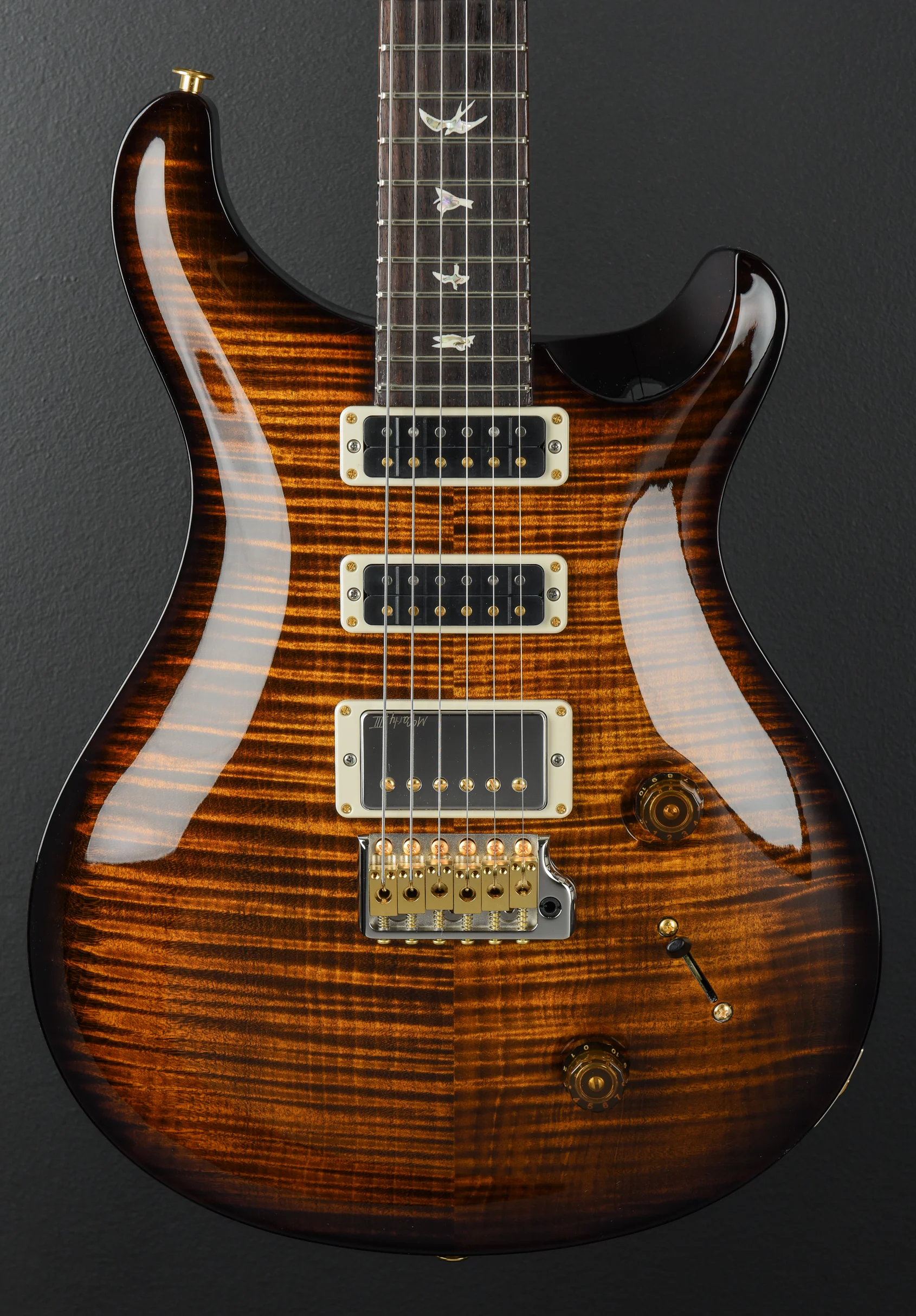 Studio 10 Top - Black Gold Wraparound Burst - Image 2
