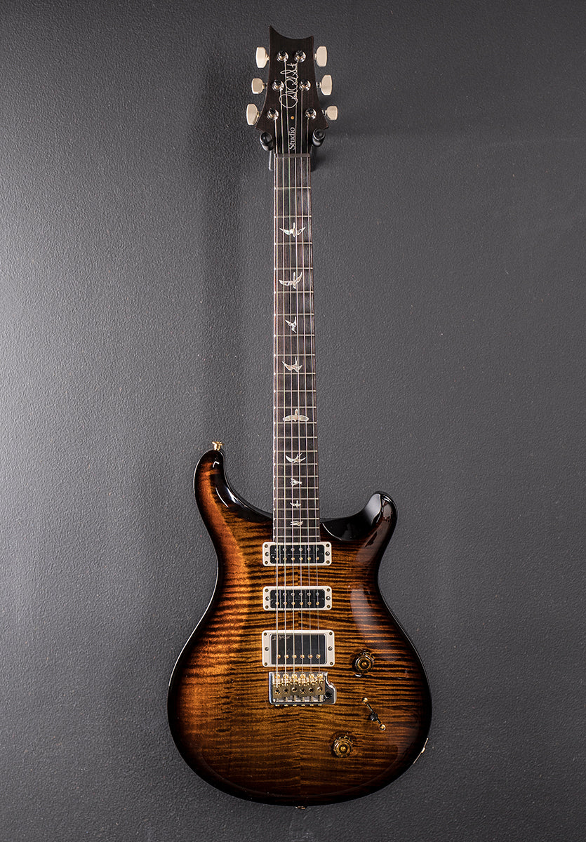Studio 10 Top - Black Gold Wraparound Burst - Image 3