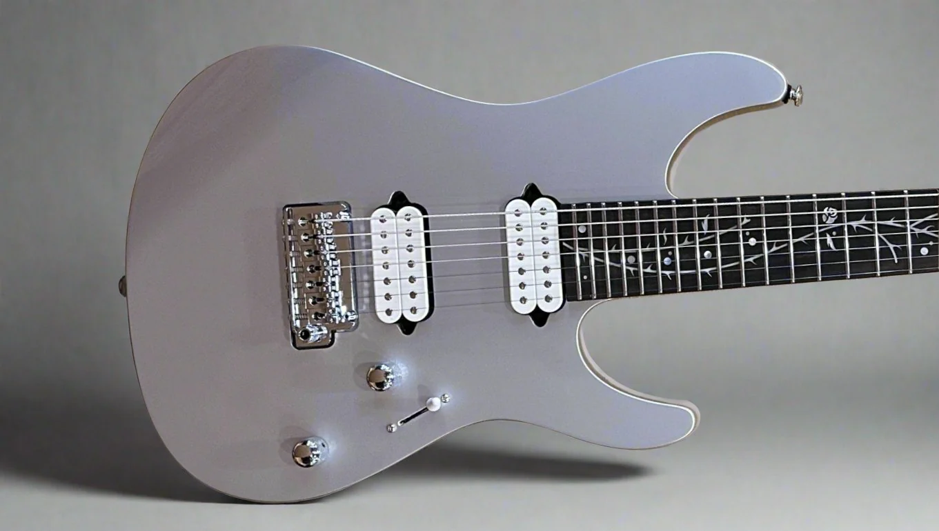 Tim Henson TOD70 7 String  - Classic Silver