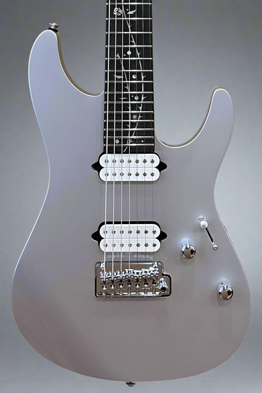 Tim Henson TOD70 7 String  - Classic Silver - Image 2