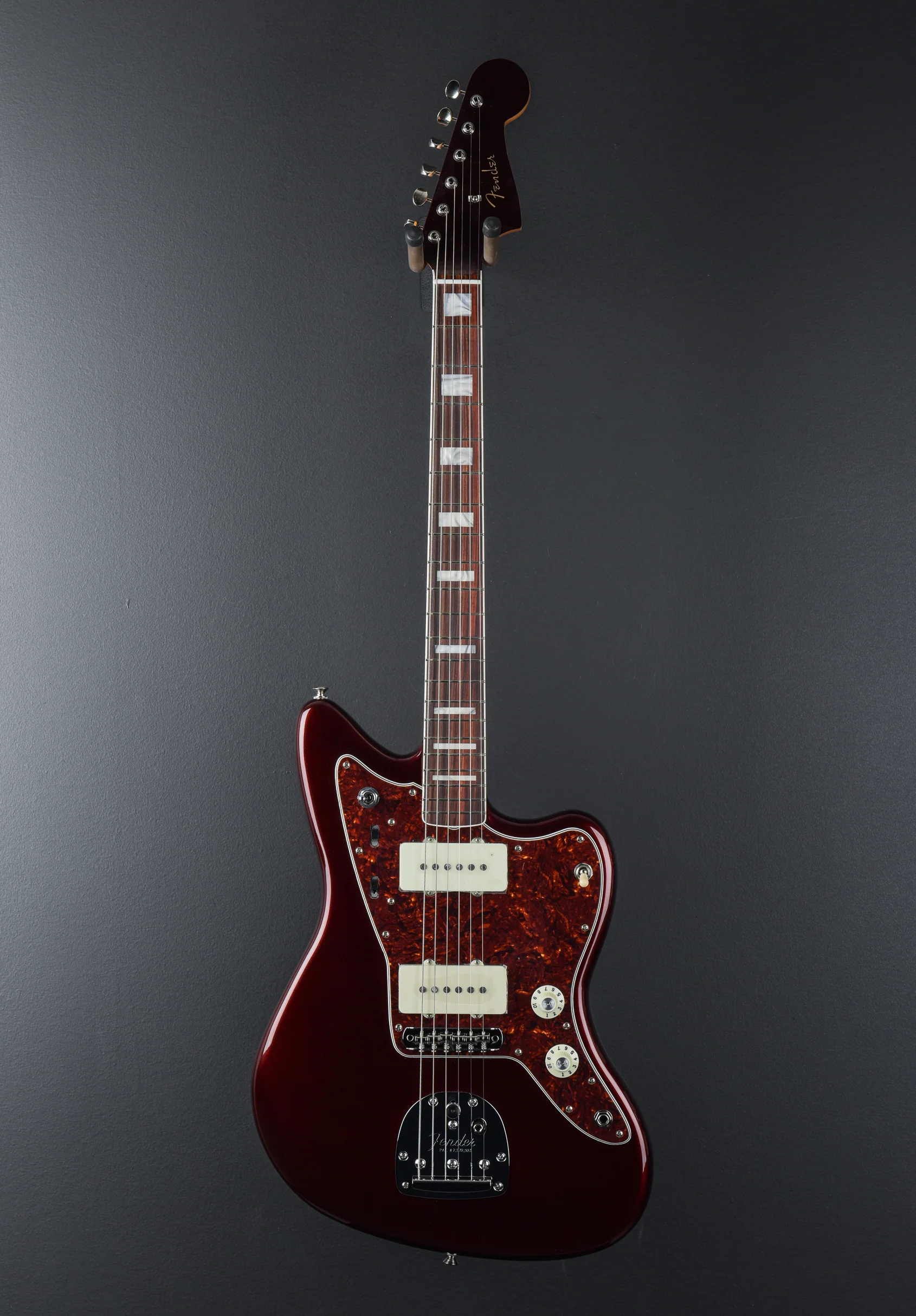 Troy Van Leeuwen Jazzmaster - Oxblood - Image 3