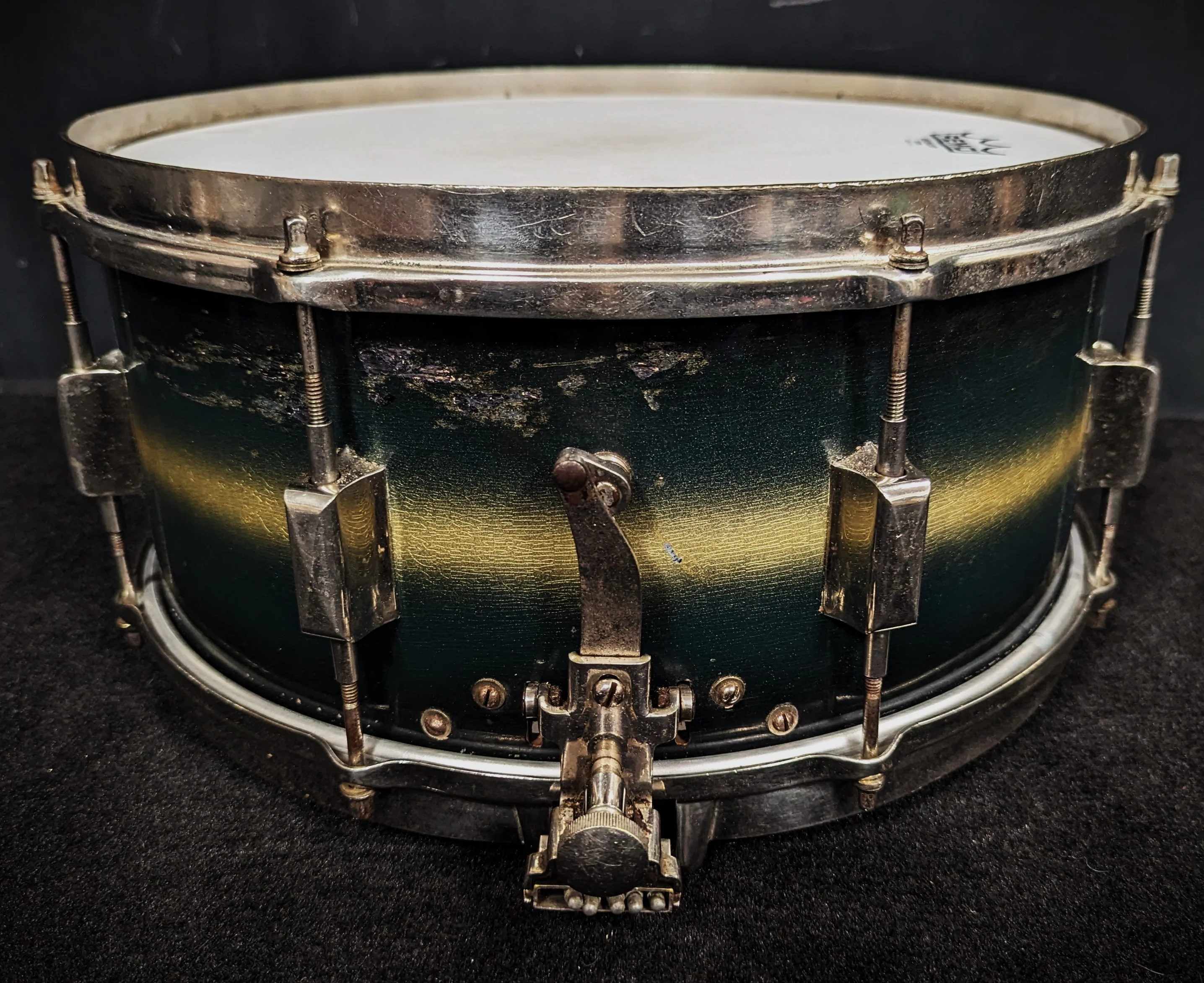 Vintage 1936 Broadway Parallel Snare - Image 6