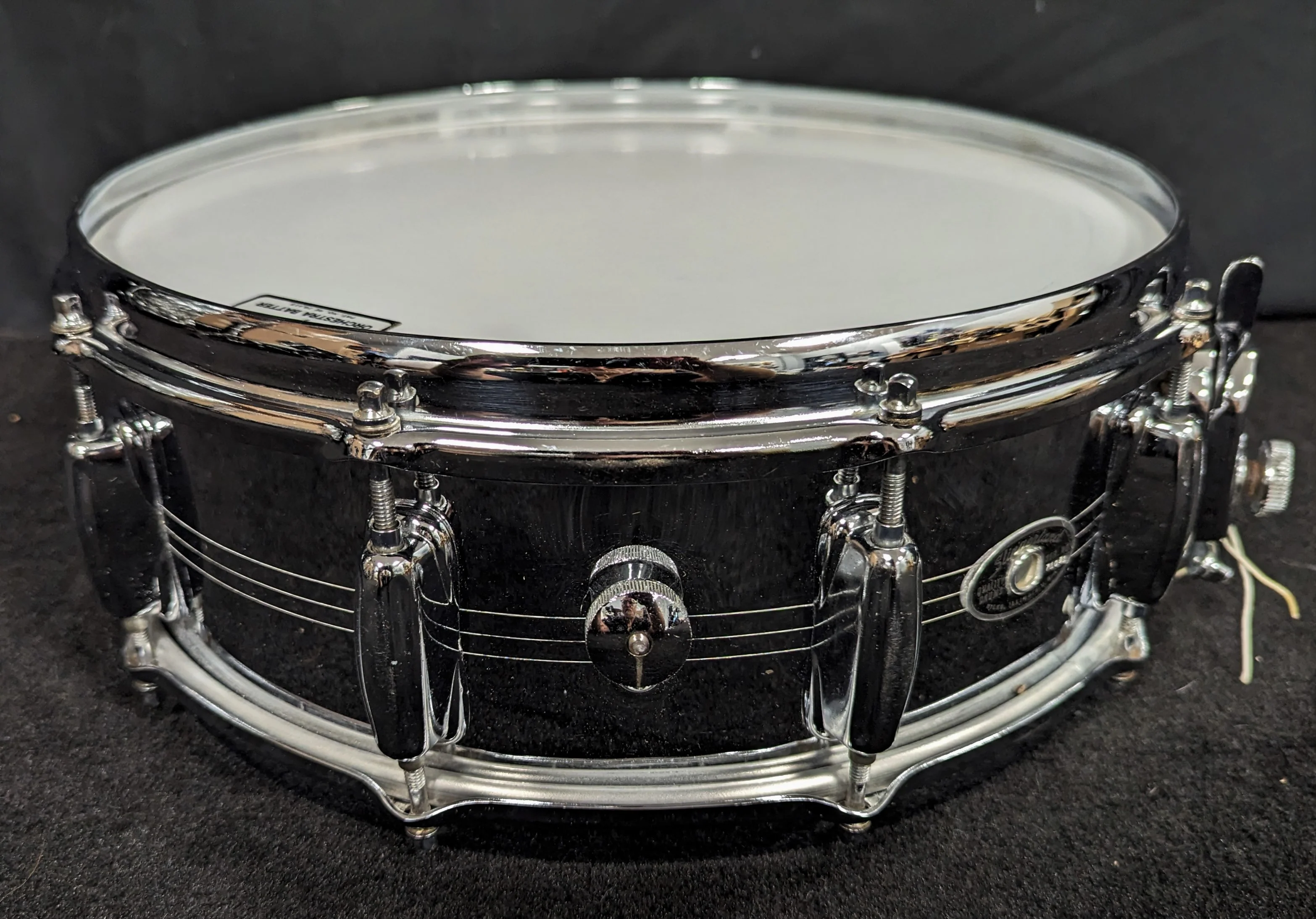 Vintage 1970s No. 132 Gene Krupa Sound king Snare - Image 3