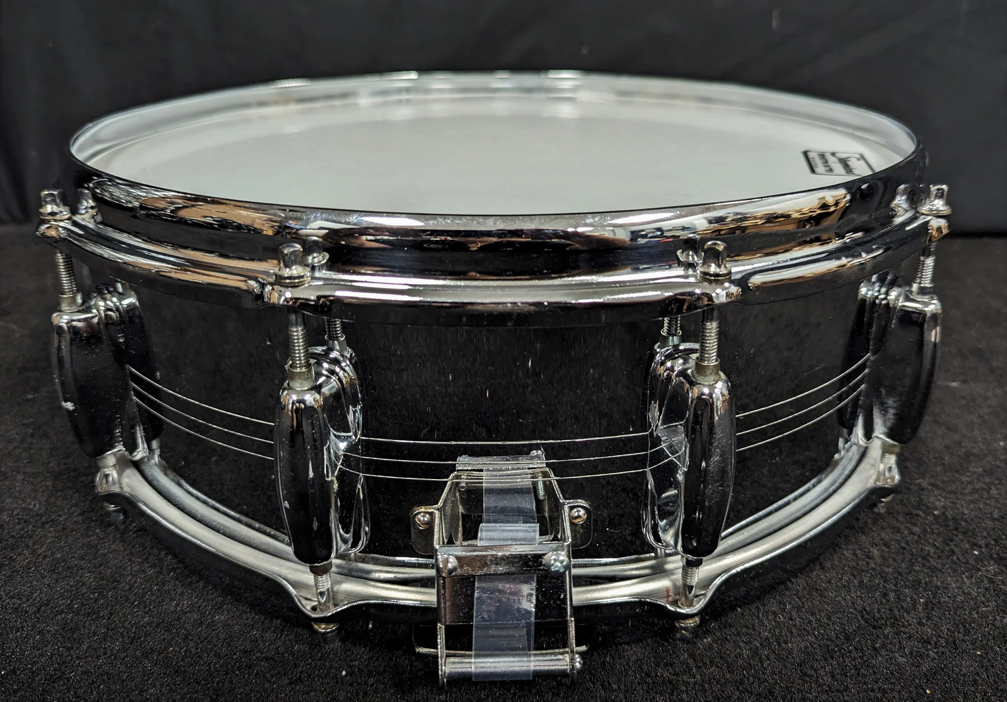 Vintage 1970s No. 132 Gene Krupa Sound king Snare - Image 4