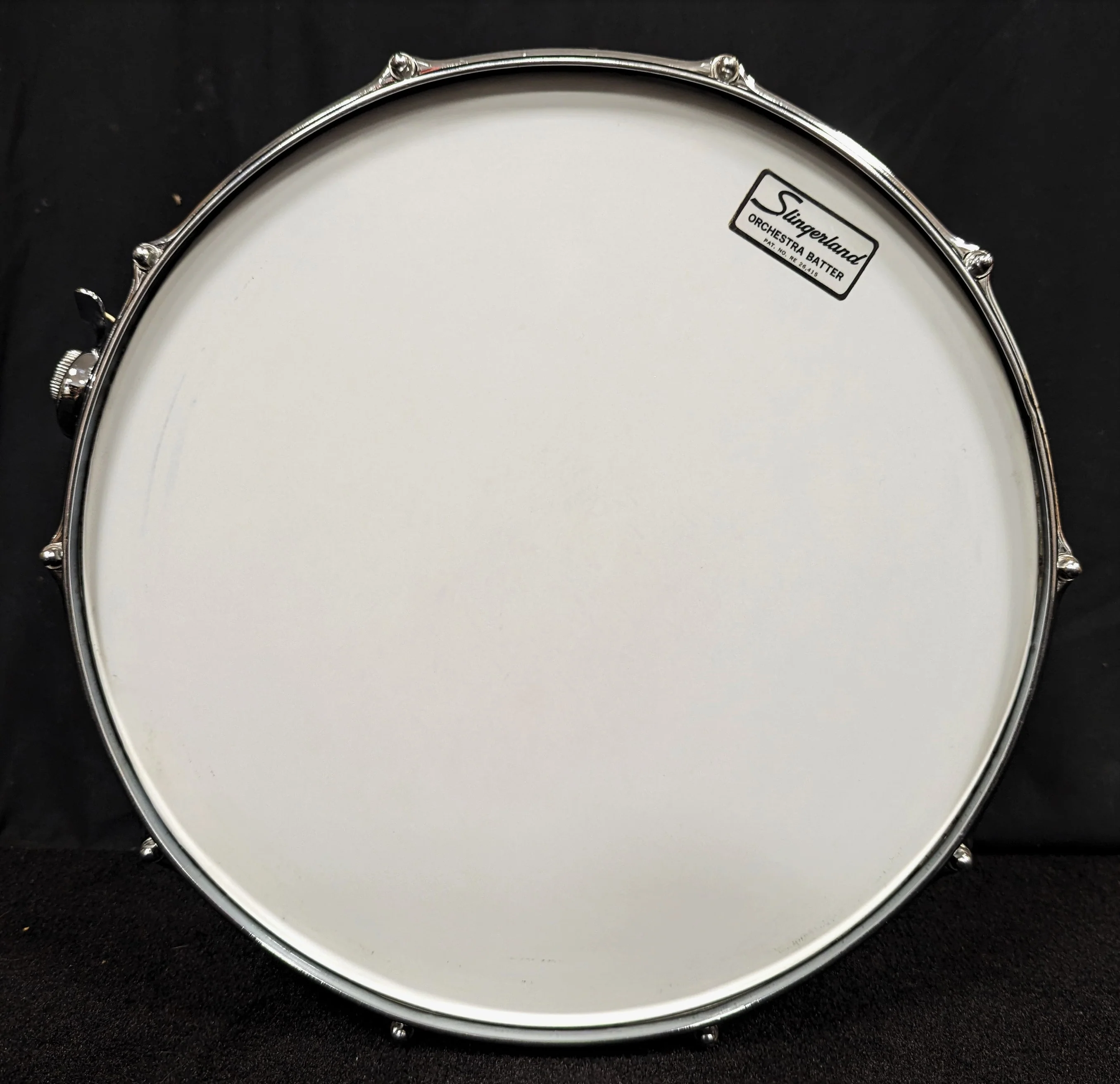 Vintage 1970s No. 132 Gene Krupa Sound king Snare - Image 5