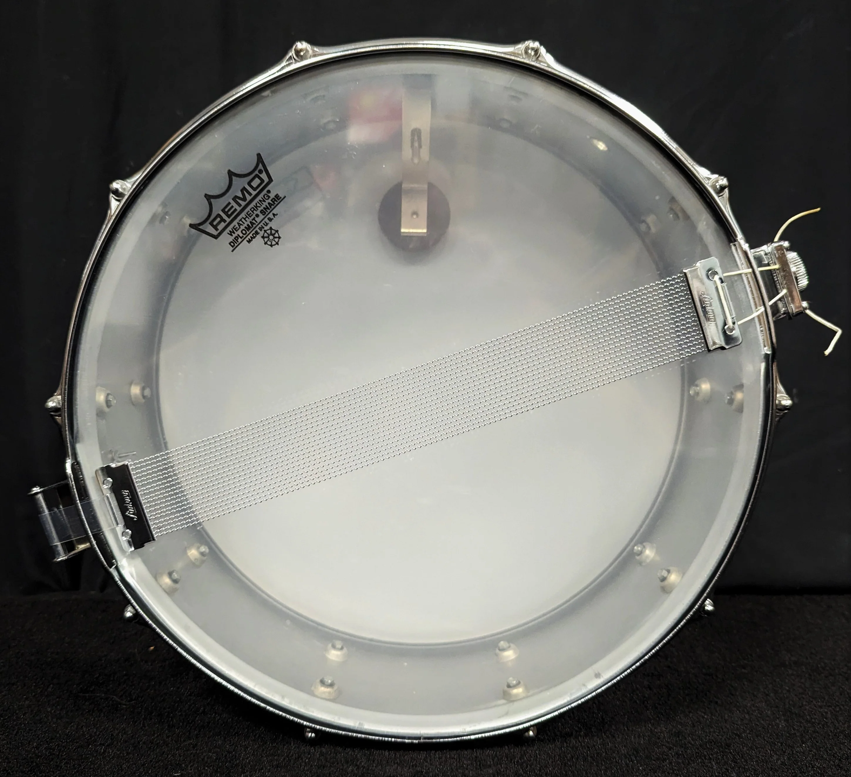 Vintage 1970s No. 132 Gene Krupa Sound king Snare - Image 6
