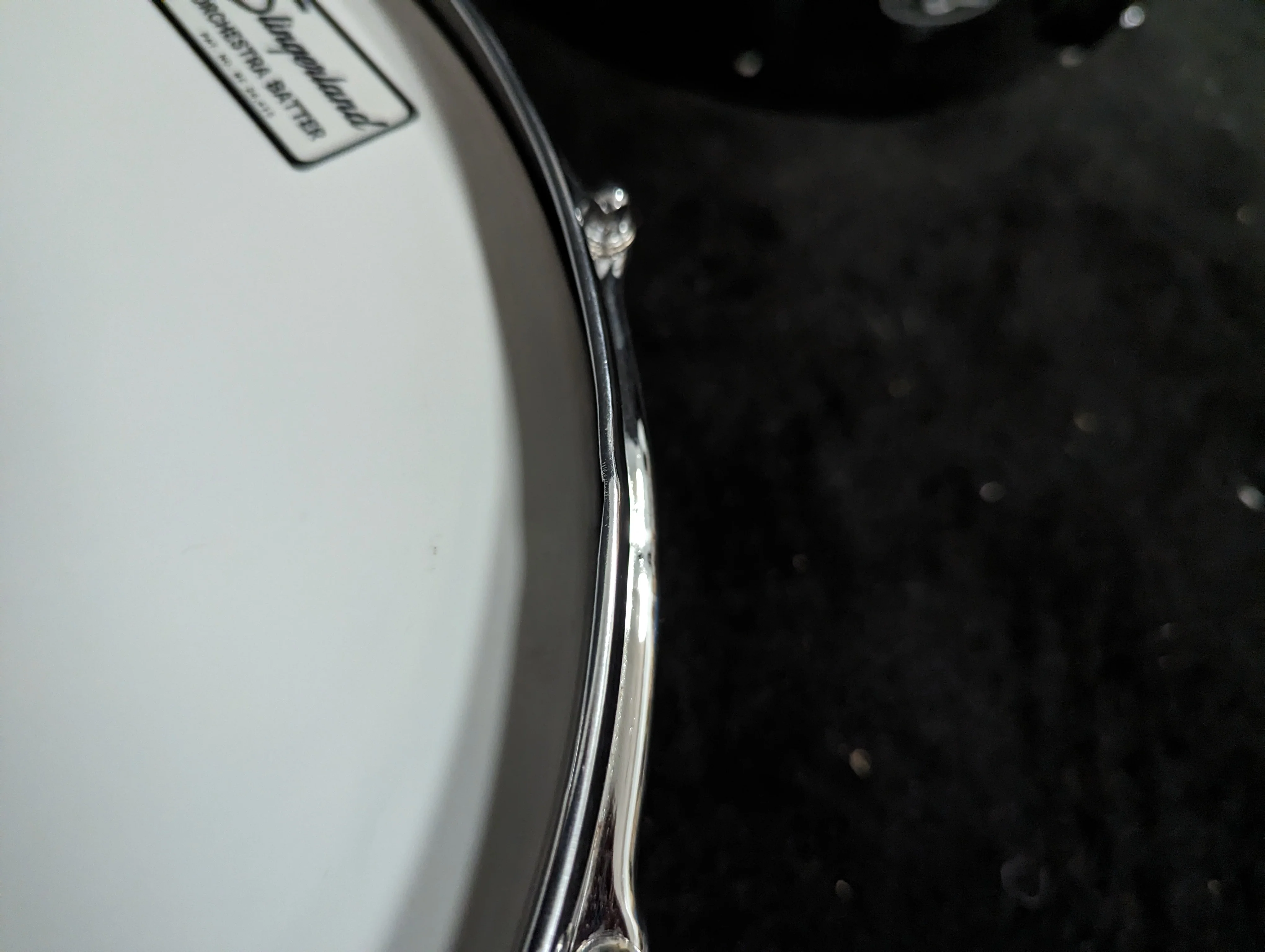 Vintage 1970s No. 132 Gene Krupa Sound king Snare - Image 7