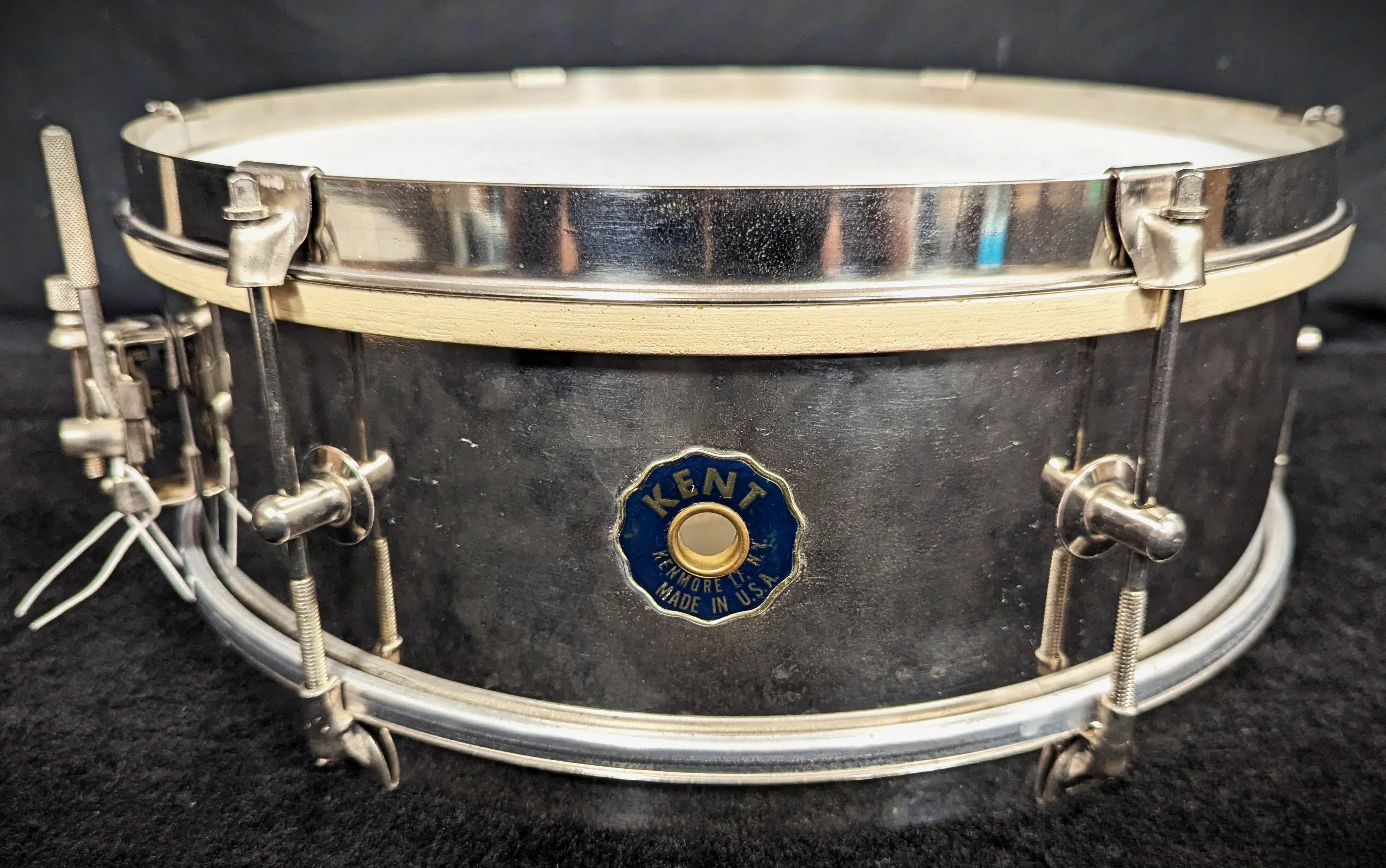 Vintage Late 1950s Steel Snare - Image 3