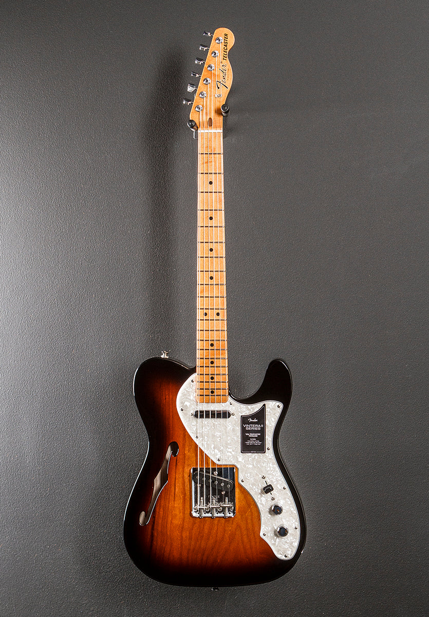 Vintera II 60's Telecaster Thinline - 3 Color Sunburst - Image 3