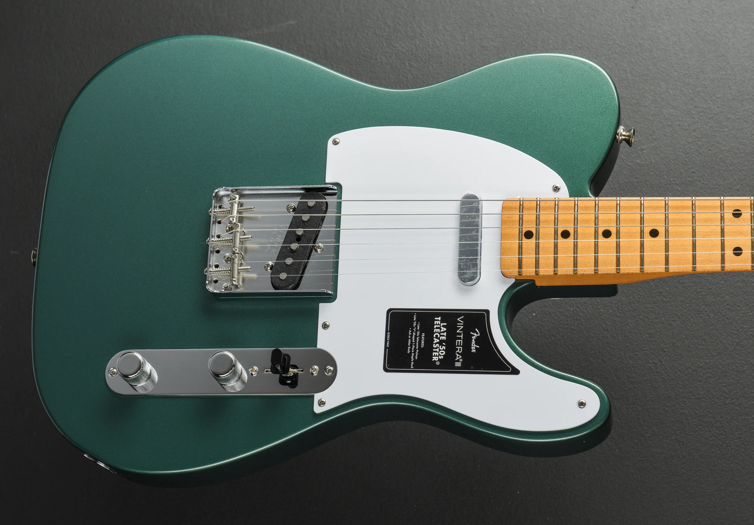 Vintera III Late 50's Telecaster - Sherwood Green Metallic