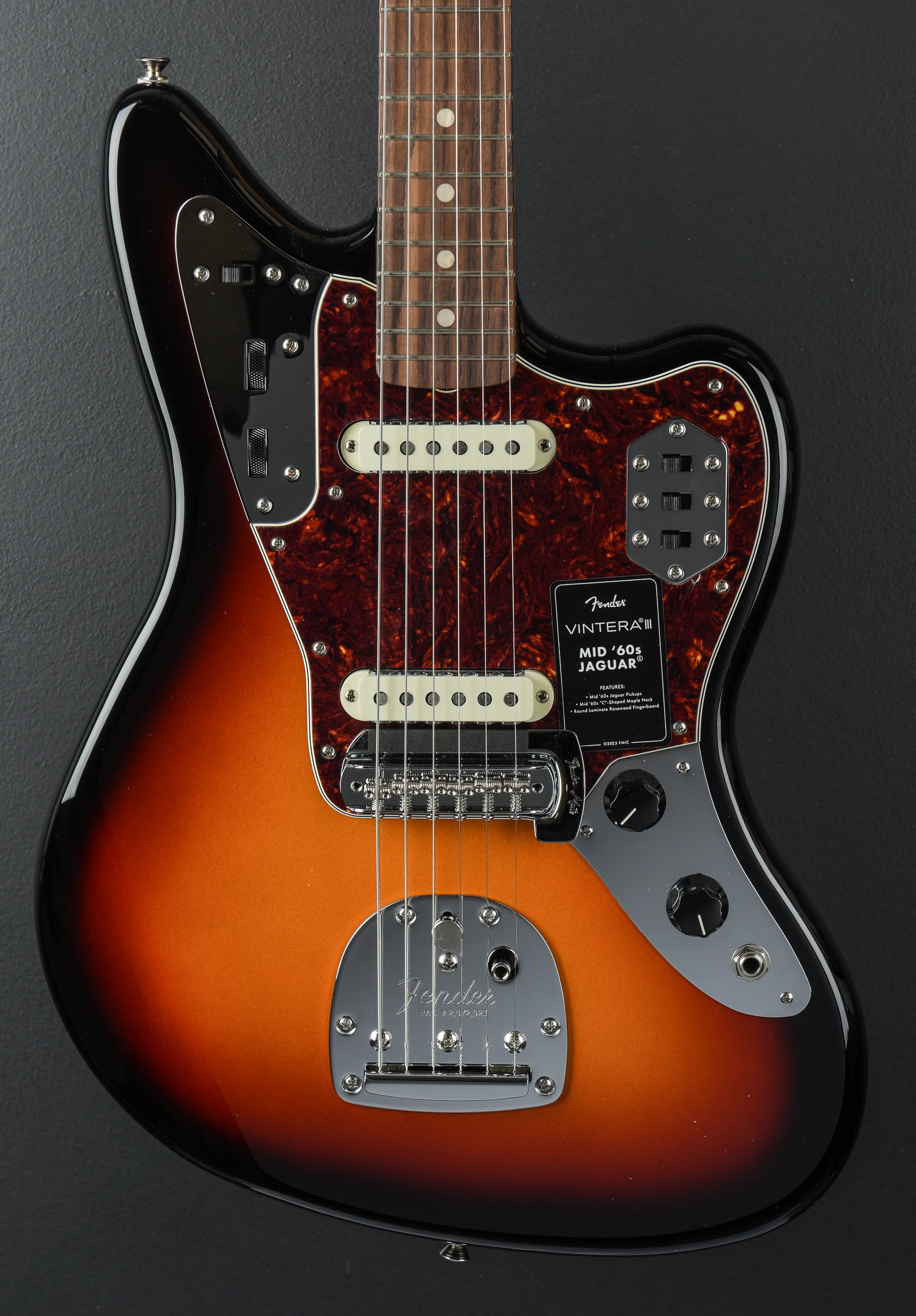 Vintera III Mid '60s Jaguar - 3-Color Sunburst - Image 2