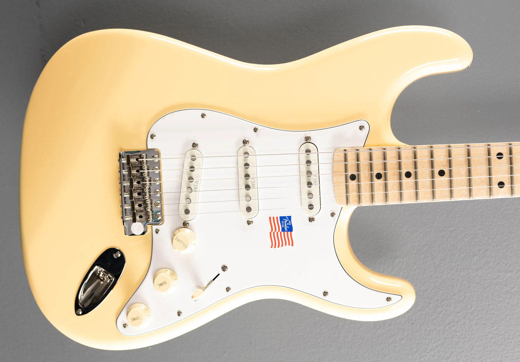 Yngwie Malmsteen Stratocaster - Vintage White w/Maple
